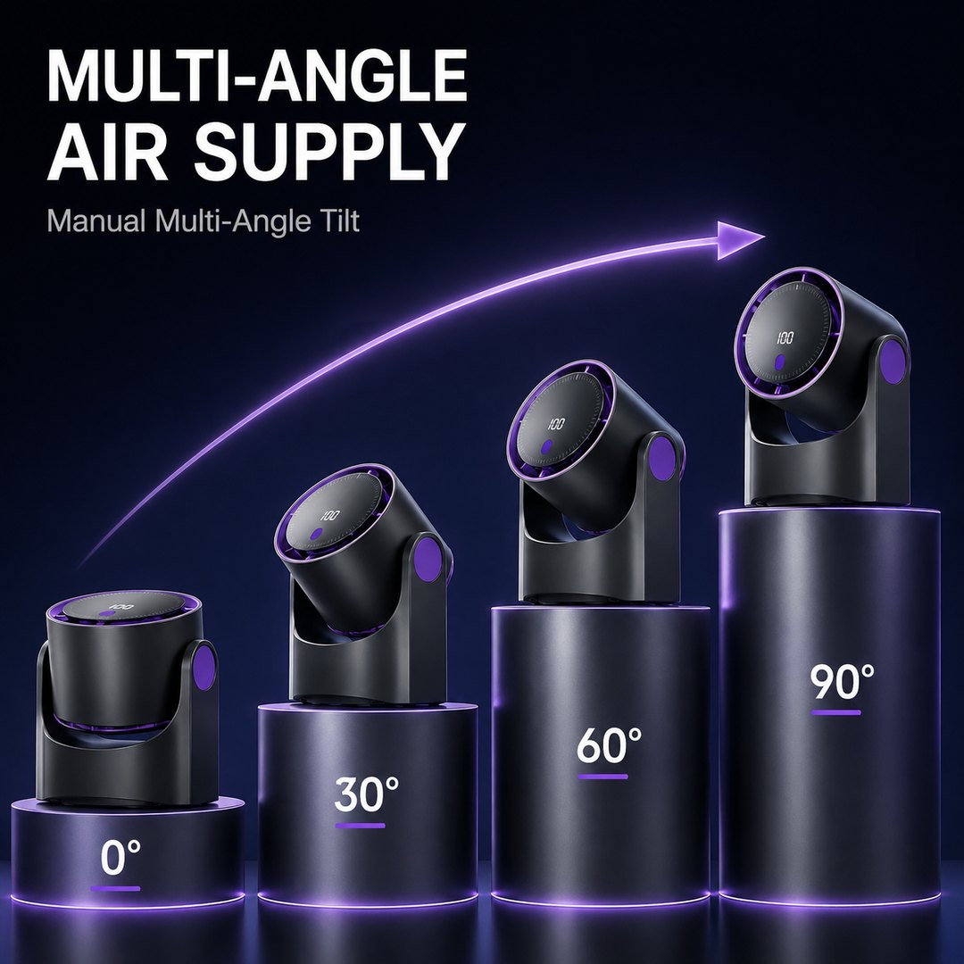 Multi-angle air supply