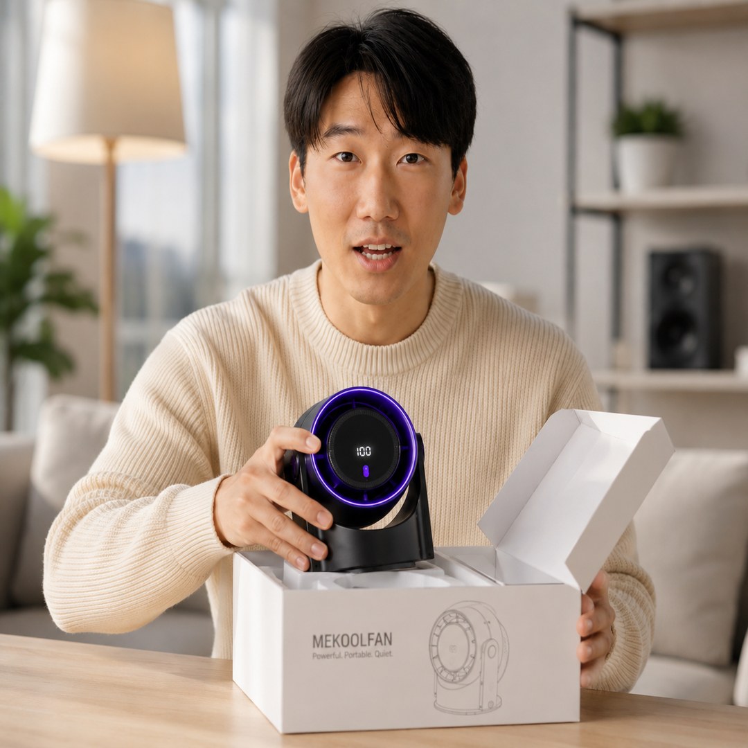 Unboxing the Mekoolfan fan